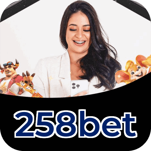 Interface do aplicativo 258bet mostrando jogos disponíveis no iOS e Android